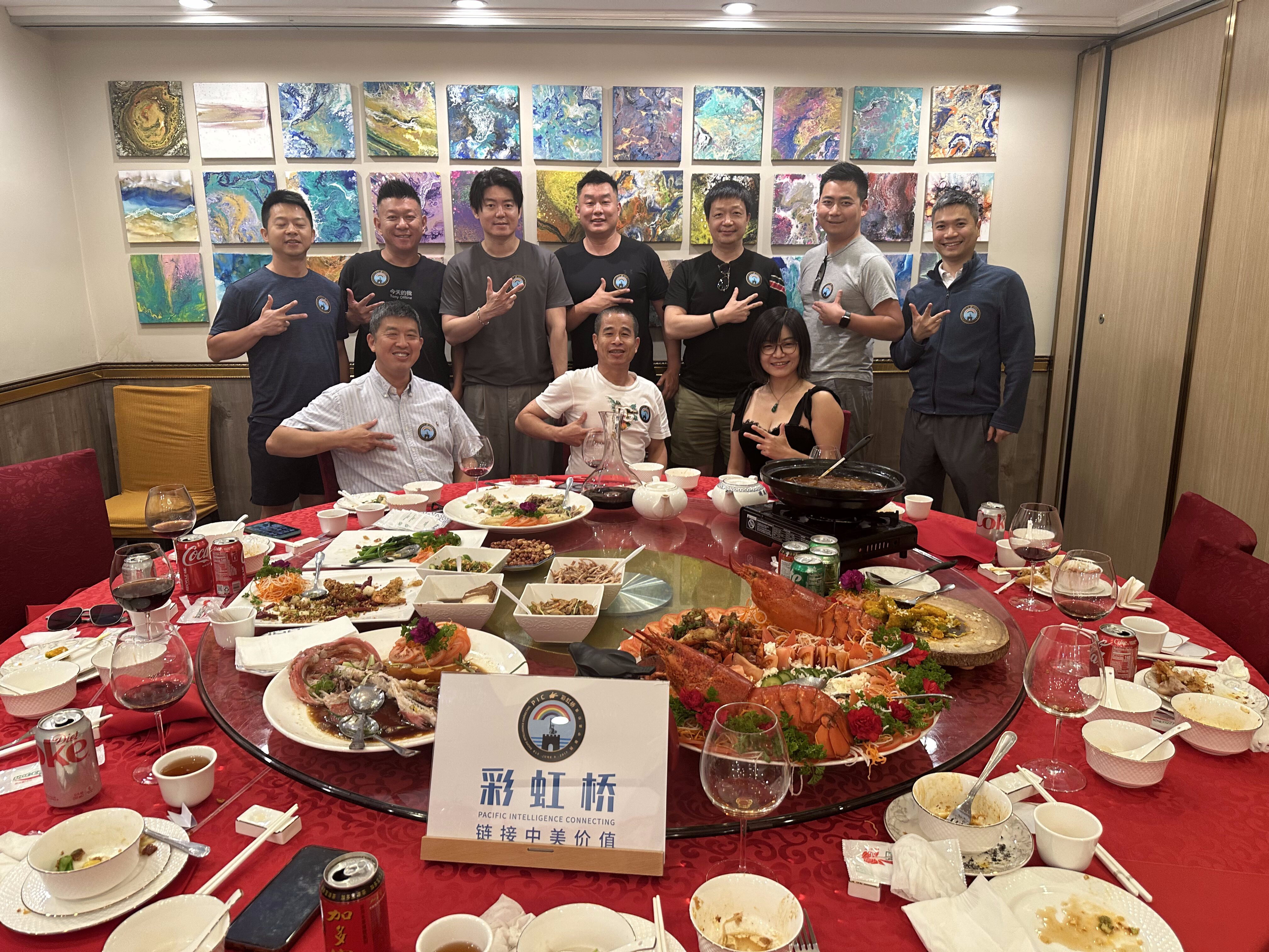 2025 年8月 乙巳立秋 跨境电商 美国洛杉矶Temple City  PIC彩虹桥 价值链接桥友宴